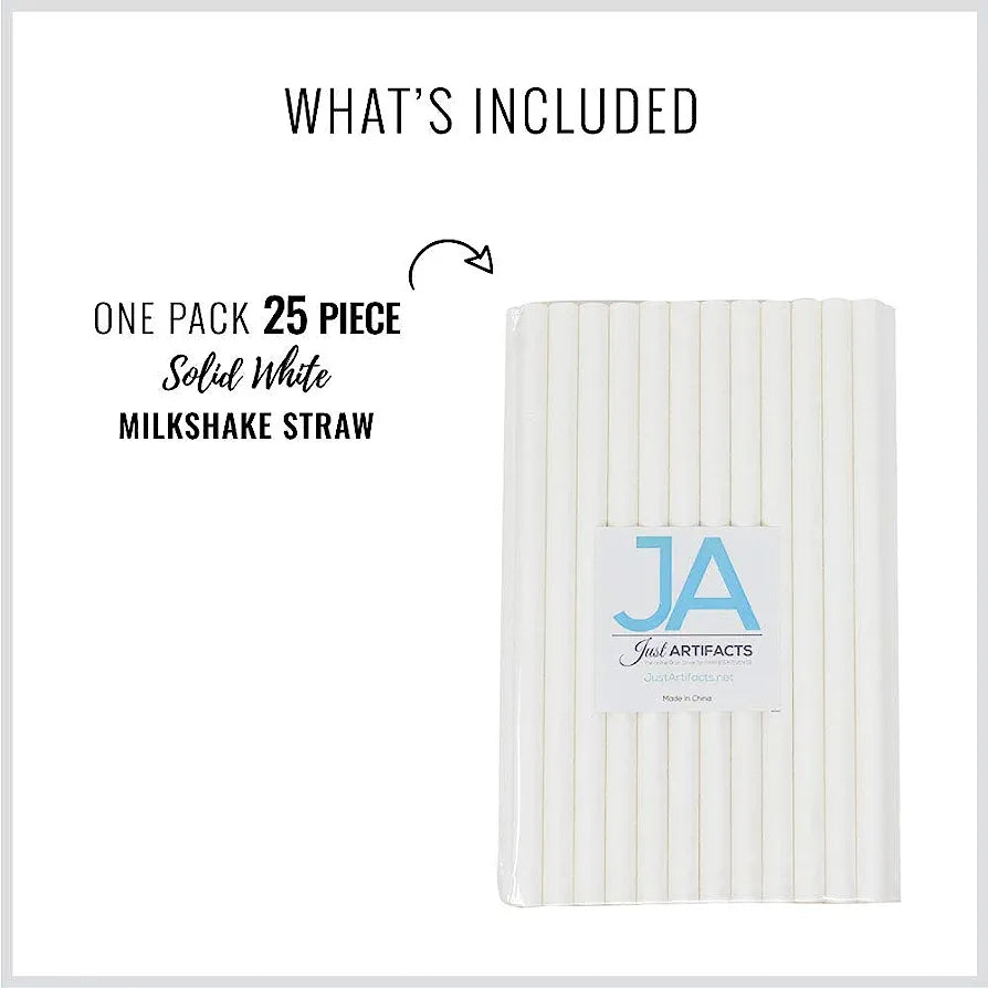 Disposable Paper Straws 25pack