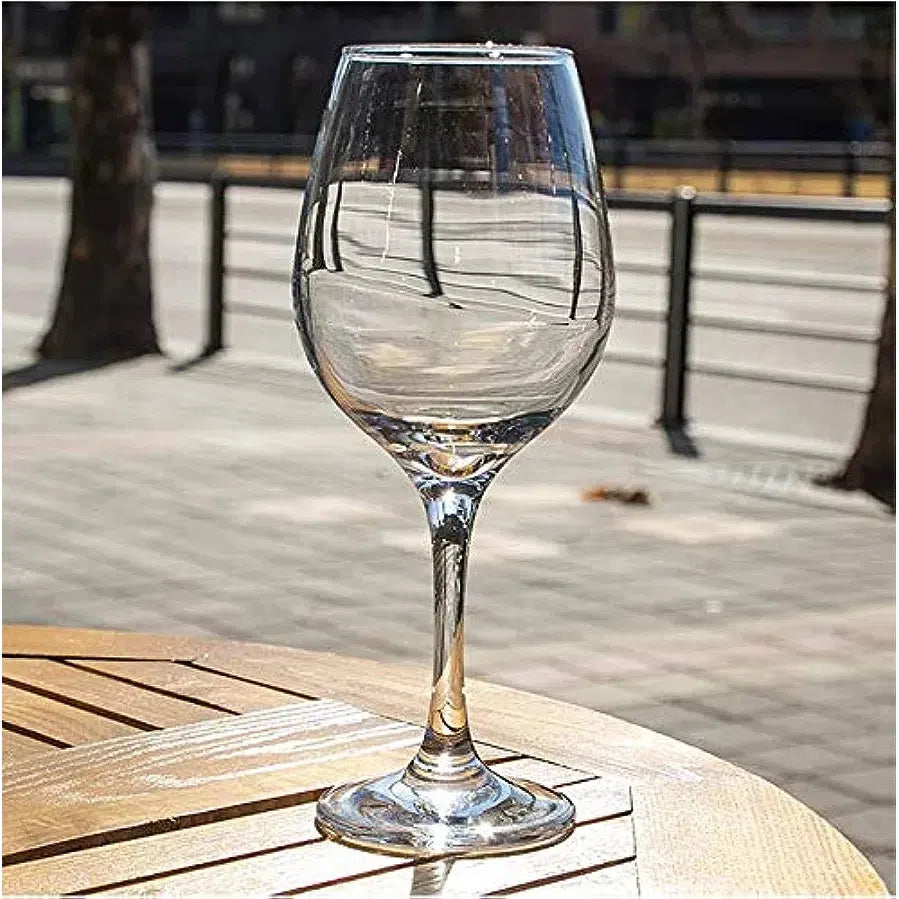 Pasabahce Amber Glass Tumbler 365ml Red Wine 6pcs 23351