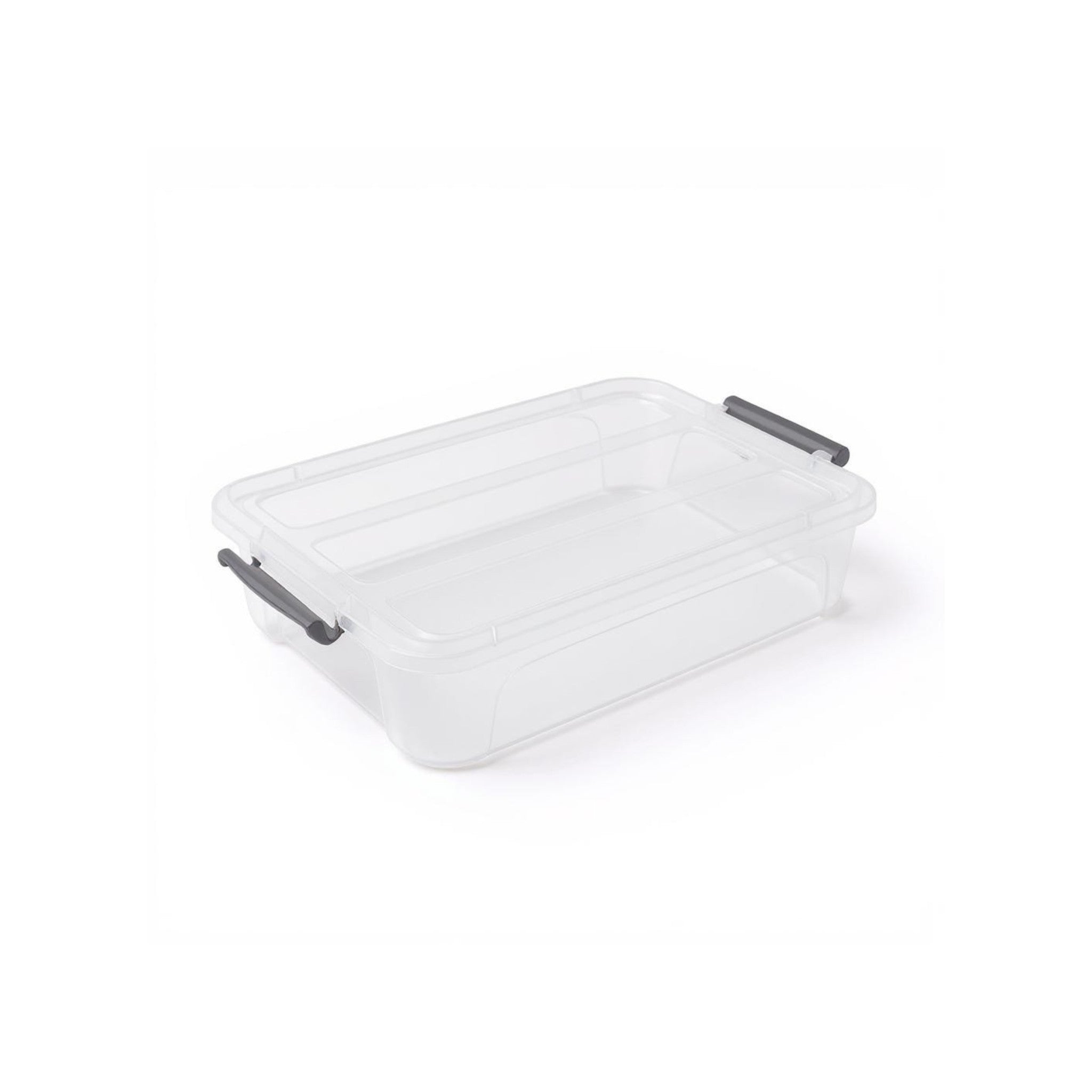 Foly Life Royal Storage Box 2.8L with Clip Lock Lid Black BNM0179W Titiz