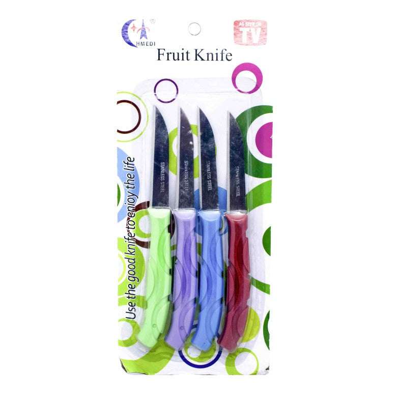 Knife Stainless Steel Utility 4 Pack XBAK377