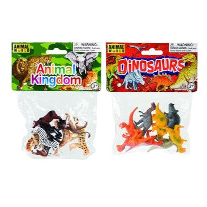 Animal Dinosaur Wild 8-pack 5cm Assorted