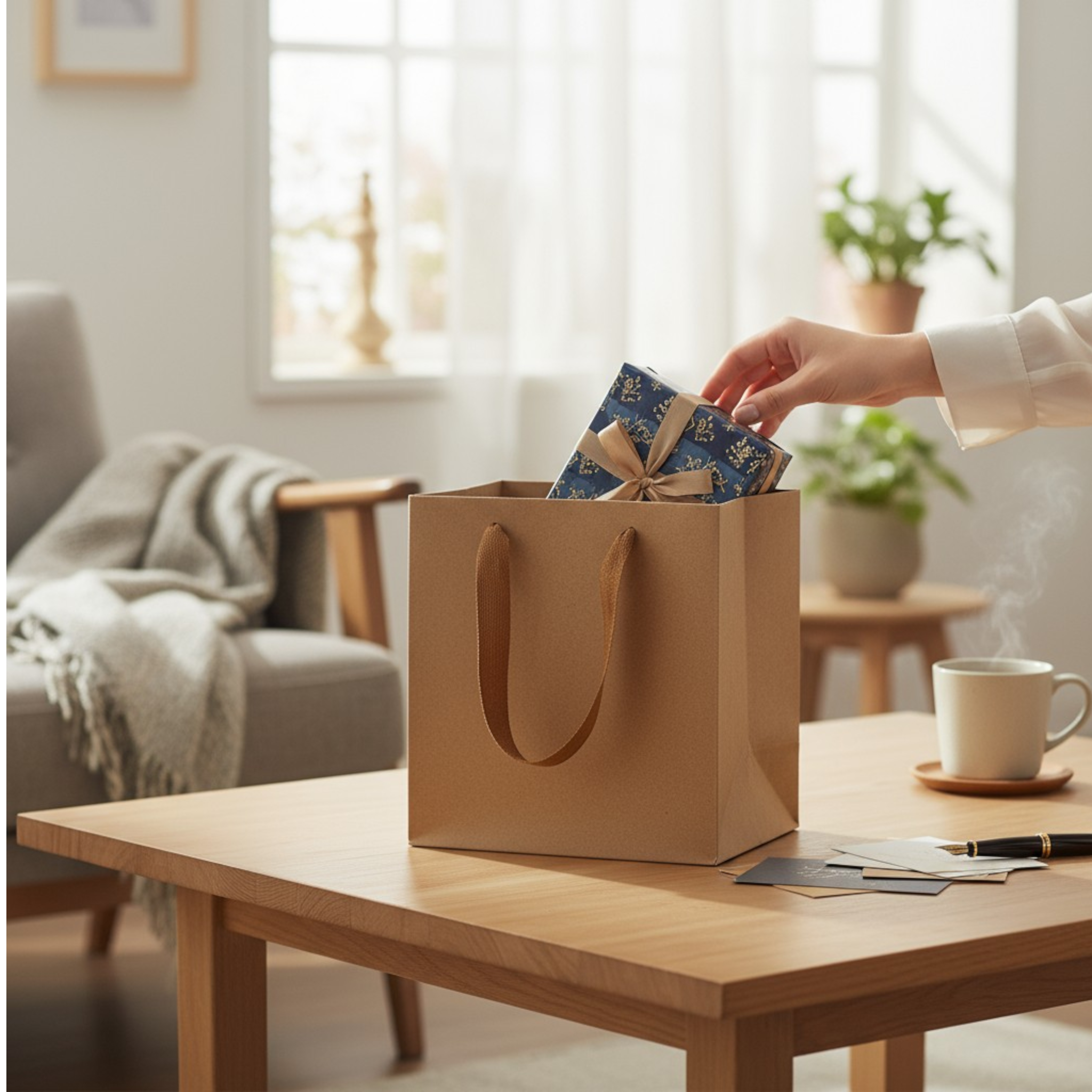 Kraft Gift Bags 27x31x18cm