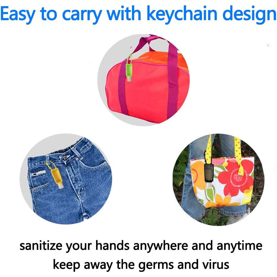 30ml Hand Sanitizer Travel Bottles with Silicone Sleeve