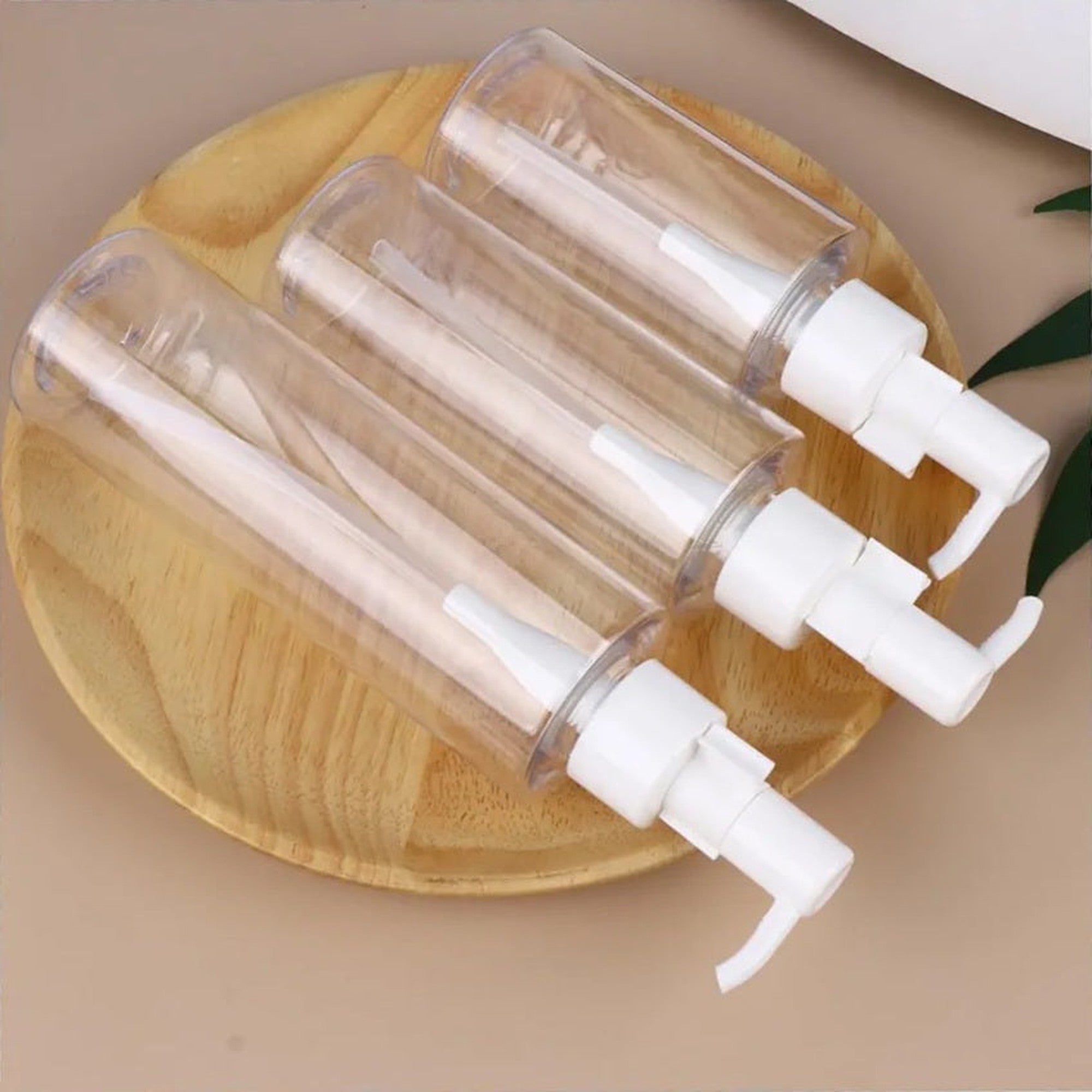 PET Plastic Cosmetic Lotion Pump Bottle