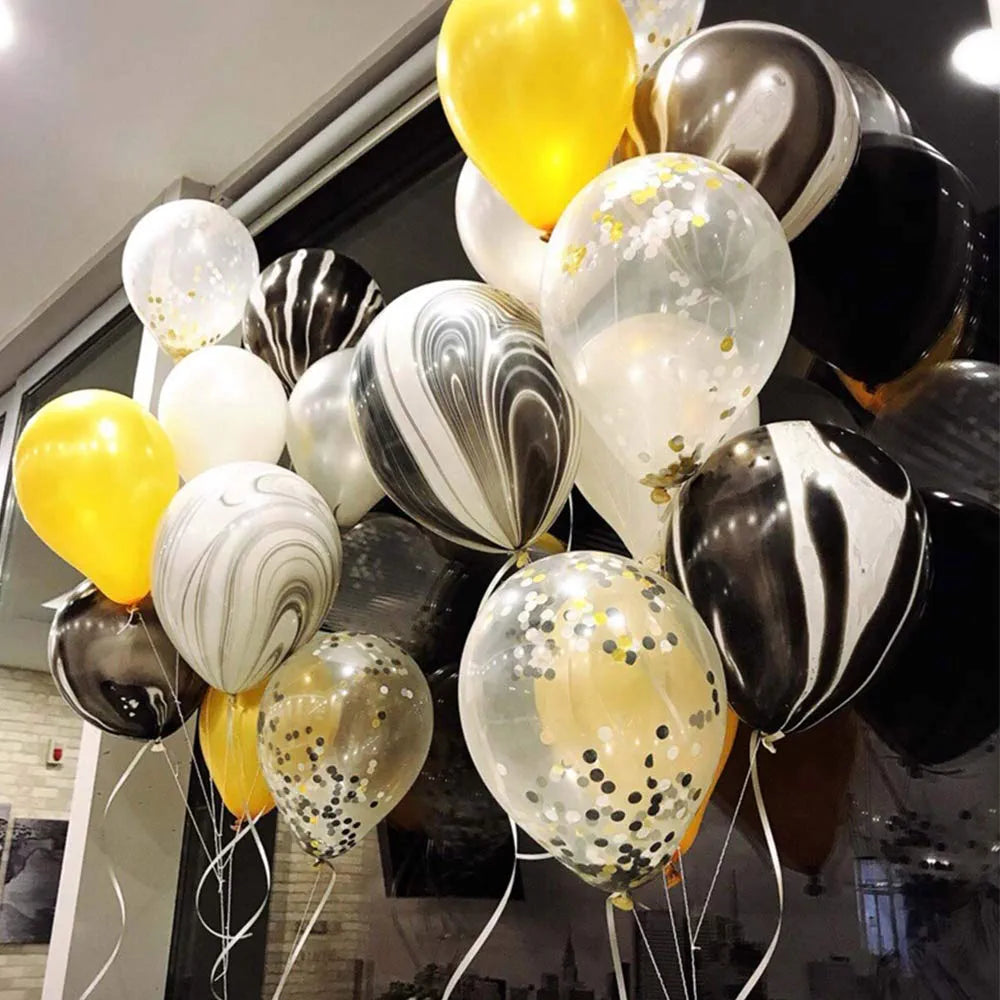 Party Latex Marble Balloon 12inch 10pack