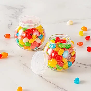 160ml Round Ball Jar Storage Sphere Container 5pack