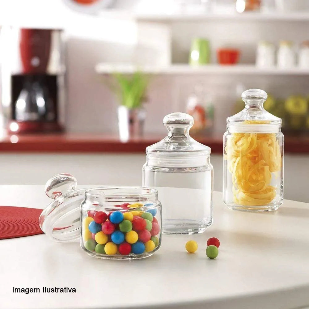 Luminarc Pot Club Glass Storage Jar 1L 38121