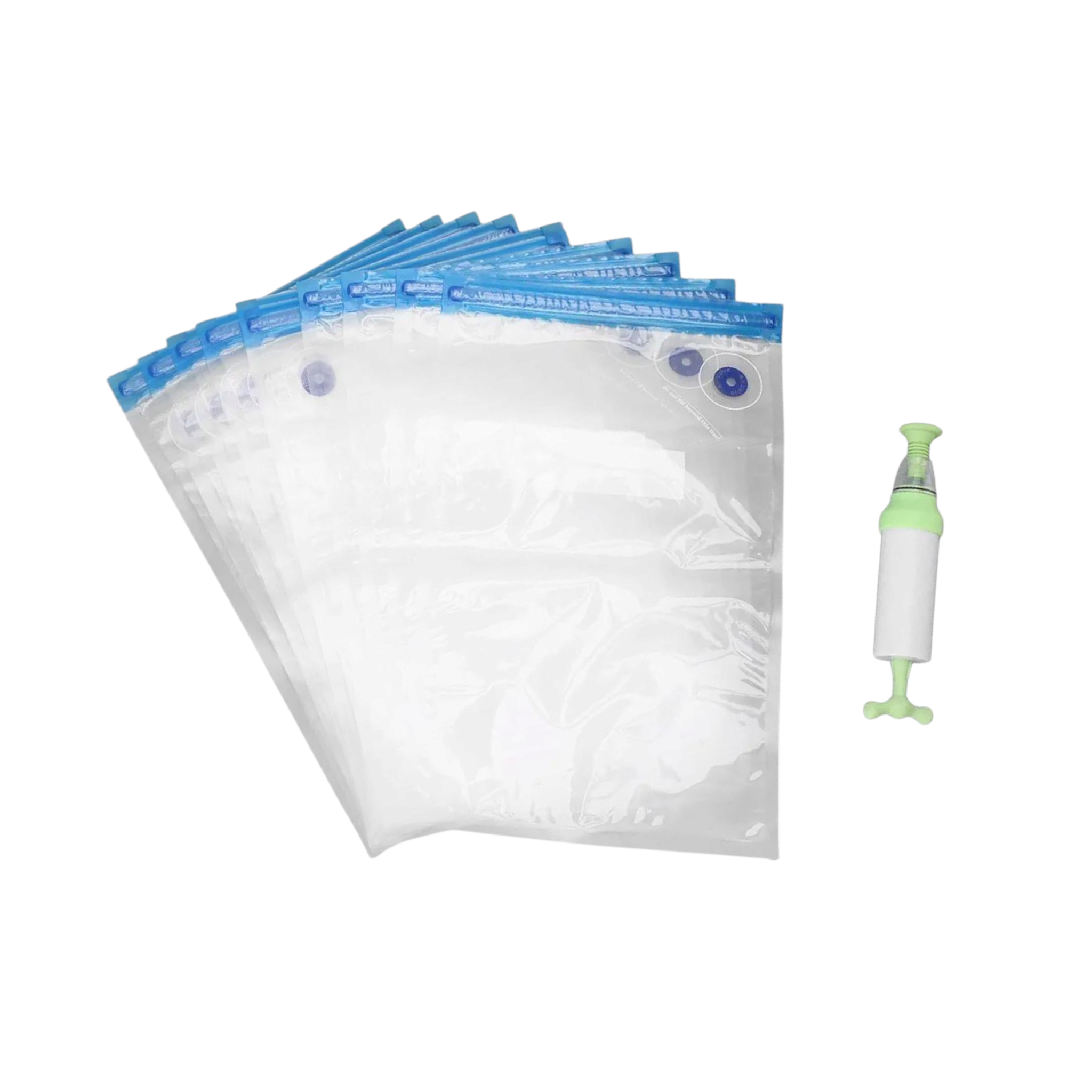 Food Grade Vacuum Seal Storage Bag with Air Valve Evacuation 10pack