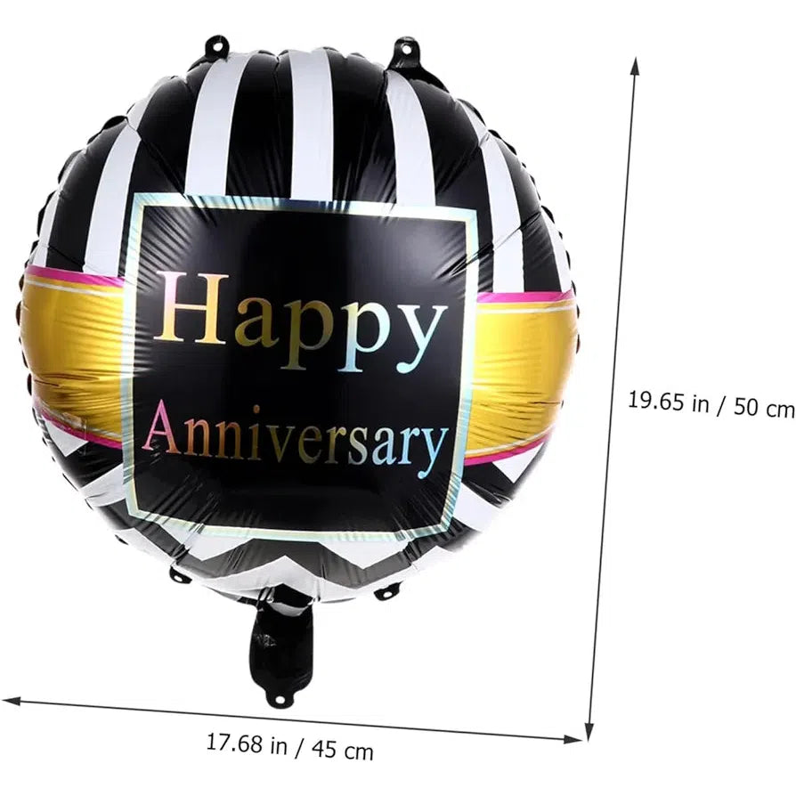Foil Balloon Happy Anniversary 18inch
