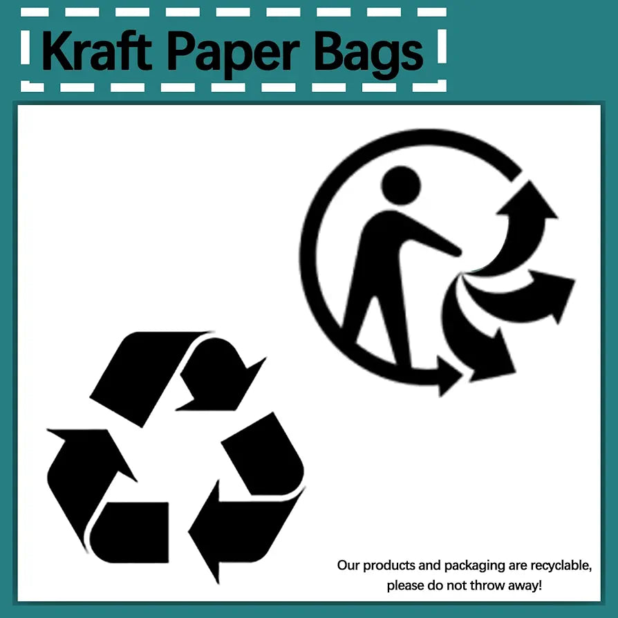 Kraft Paper Gift Bag 120gsm with Paper Twist Handle