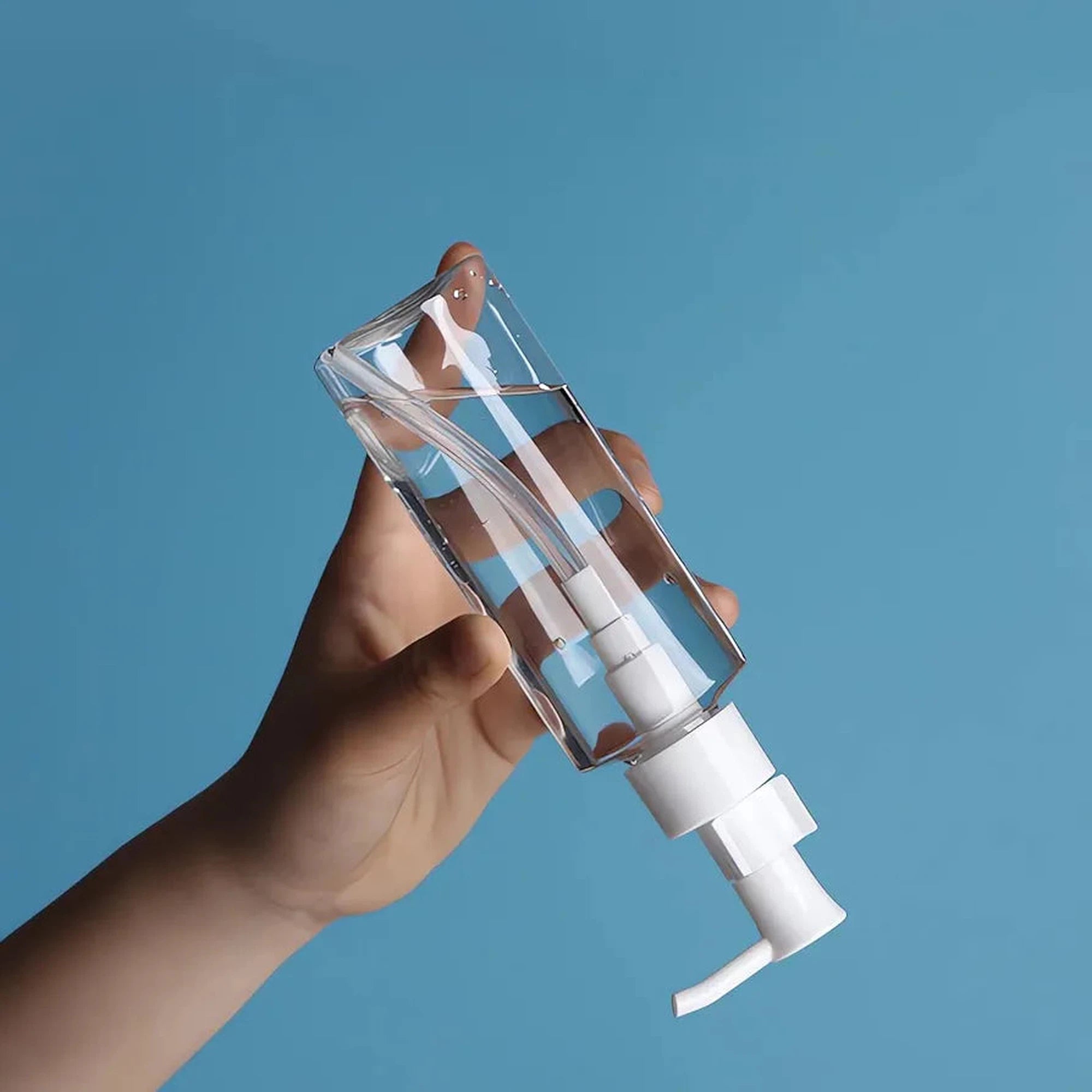 PET Plastic Cosmetic Lotion Pump Bottle