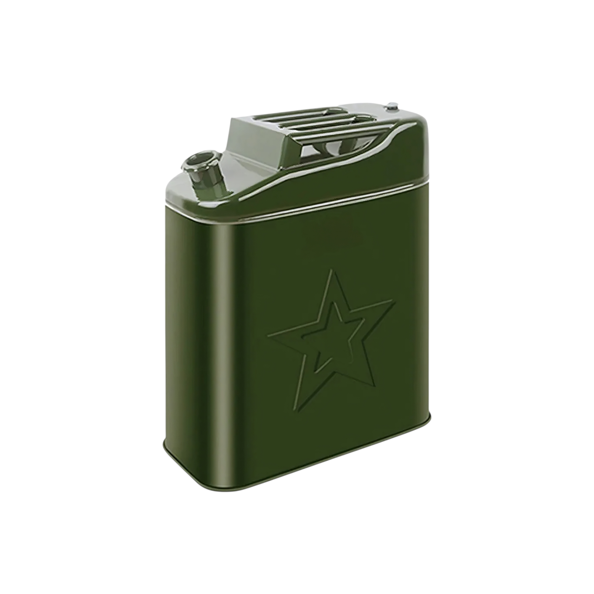 20L Fuel Jerry Can Metal - Portable