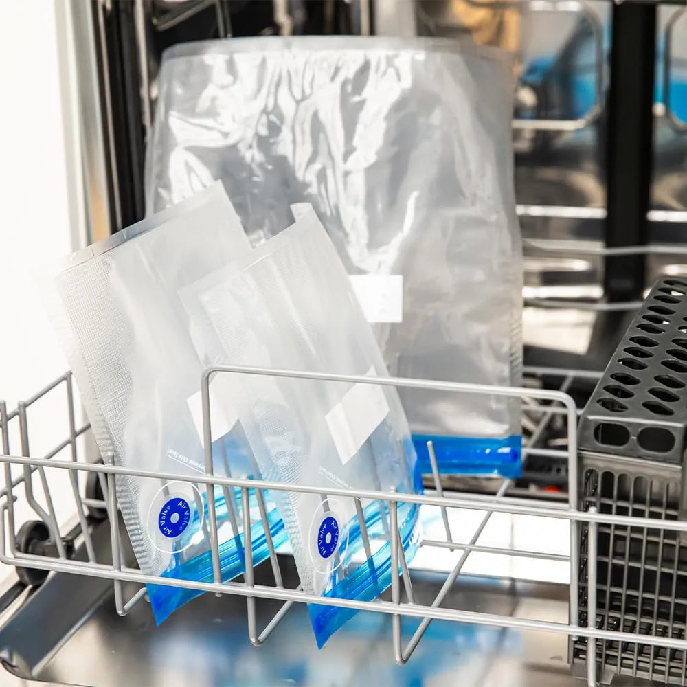 Food Grade Vacuum Seal Storage Bag with Air Valve Evacuation 10pack