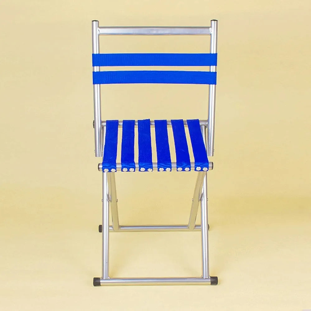 Portable Camping Steel Folding Chair 50x34x42cm