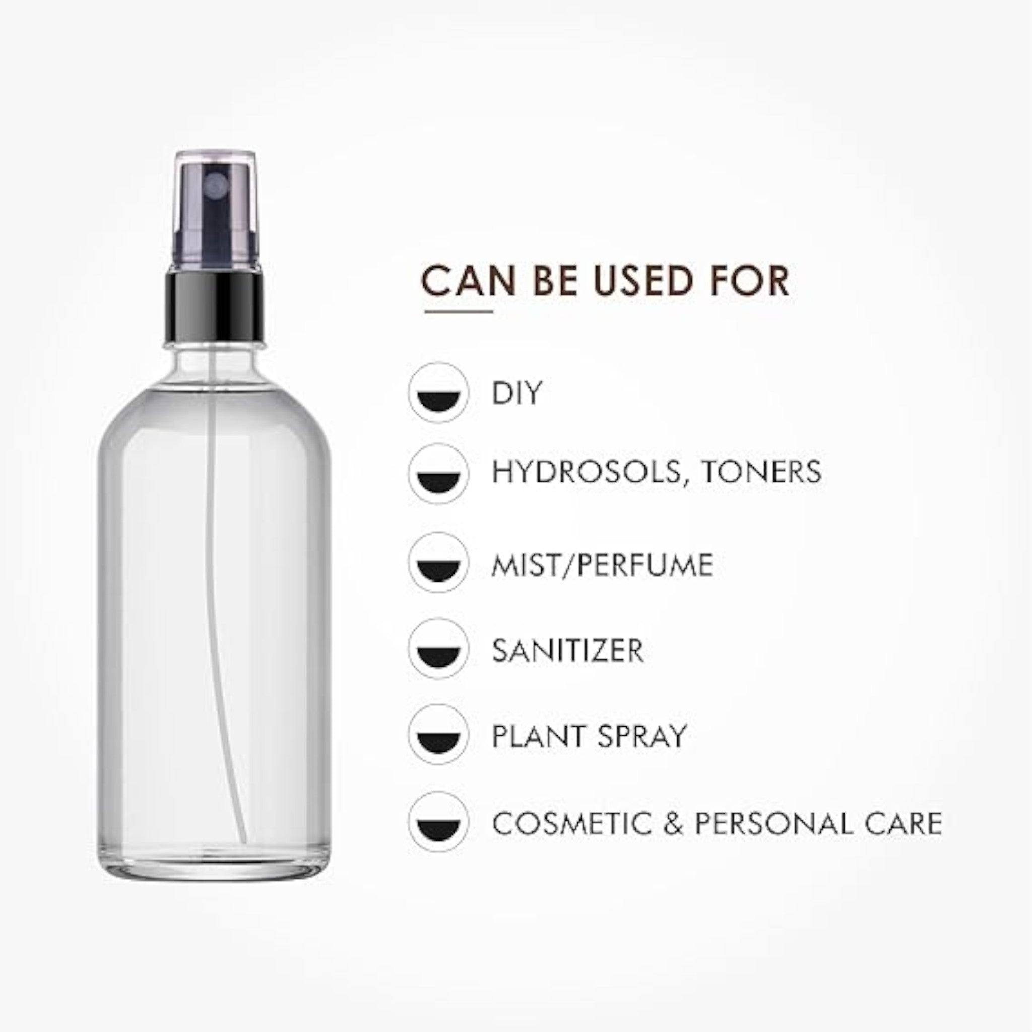 500ml PET Plastic Cosmetic Mist Spray Bottle
