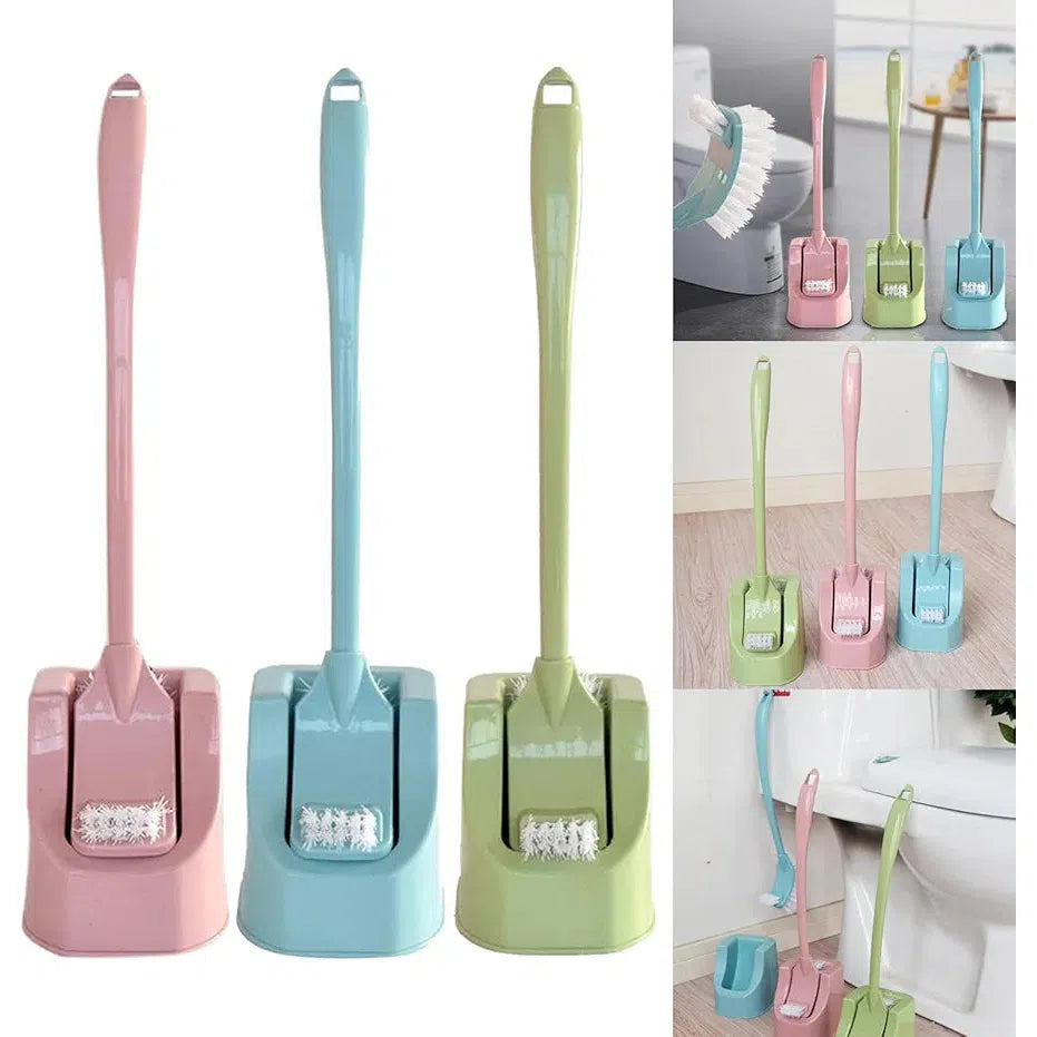 Curved Toilet Brush & Holder Set