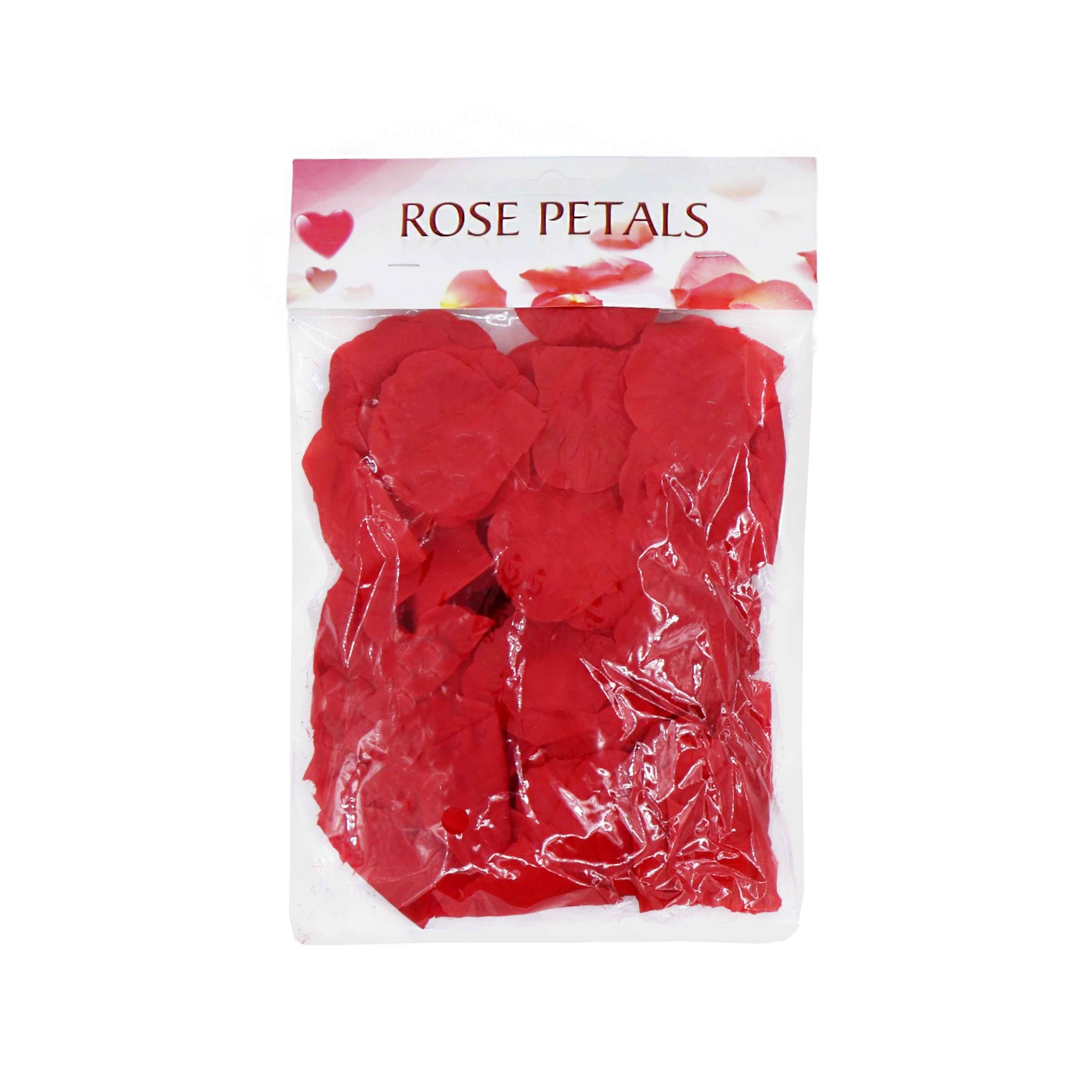 Artificial Red Rose Petals 150pcs