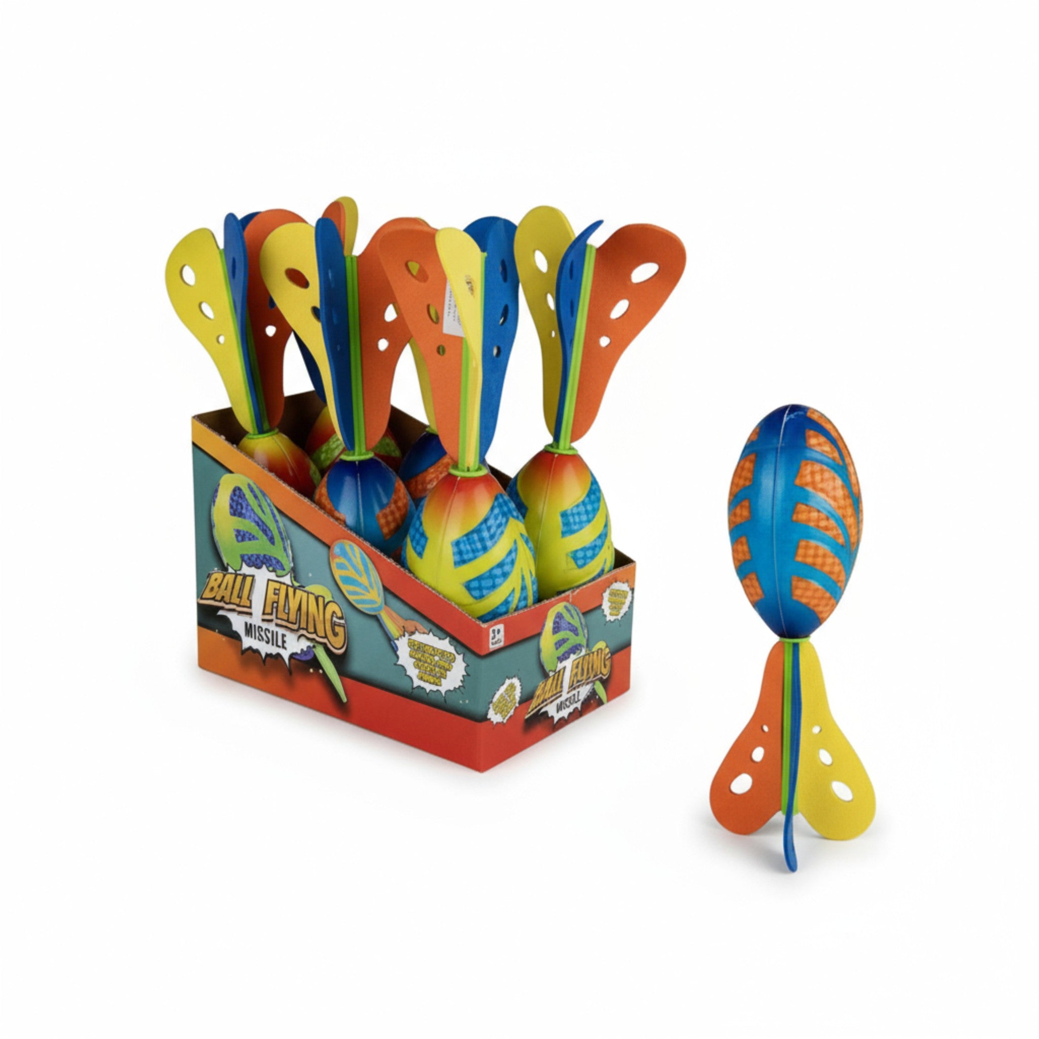 Kids Flying Missile Ball 1pc