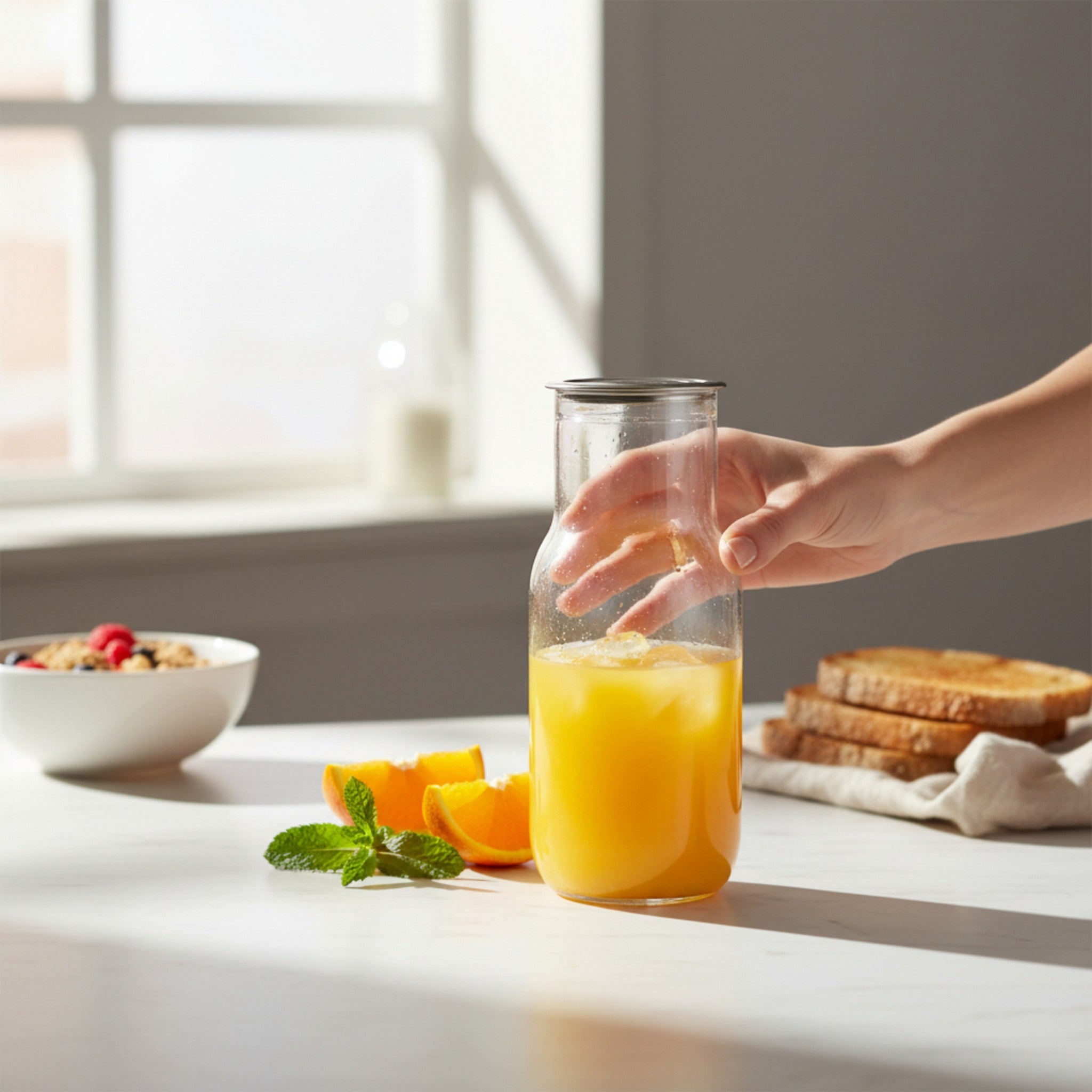 550ml Tapered Neck Food Grade Plastic Drinking Clear Can with Aluminium Pull Tab Lid