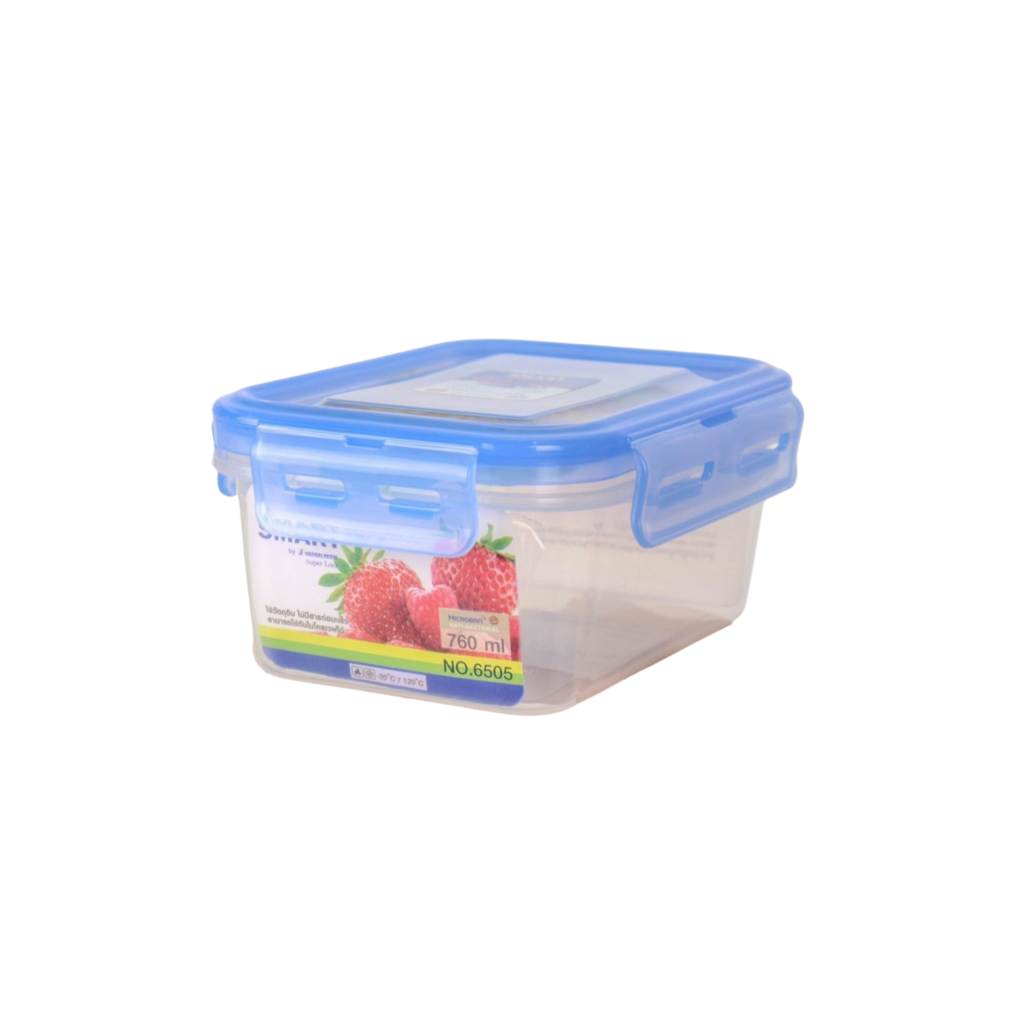 Nu Ware Smart Lunch Box with Super Lock Clip Lid 760ml