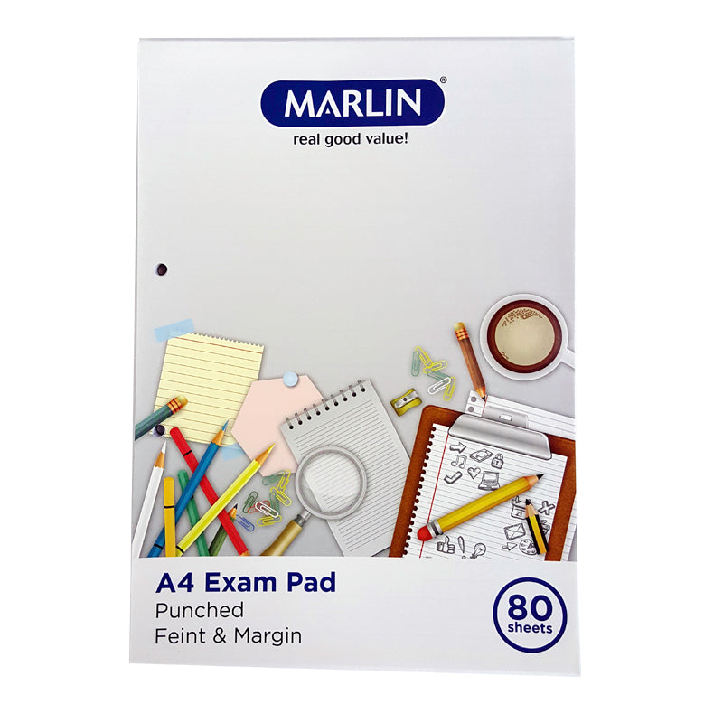 Marlin A4-Examination Pad 80-Sheet A4