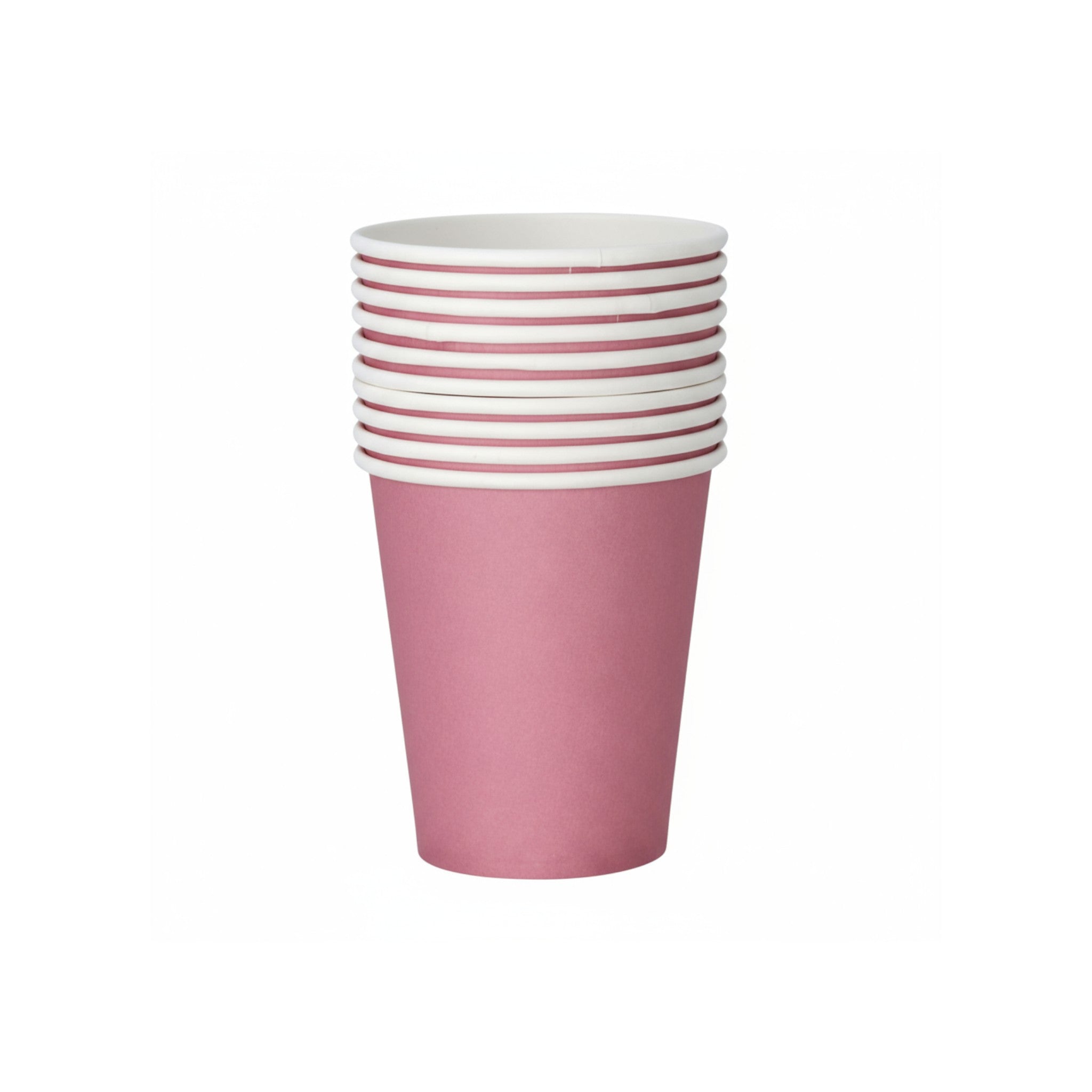 Disposable Party Paper Cups Assorted 250ml 10pcs