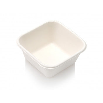 Biodegradable Sugar Cane Takeaway Meal Container 250ml 10pack
