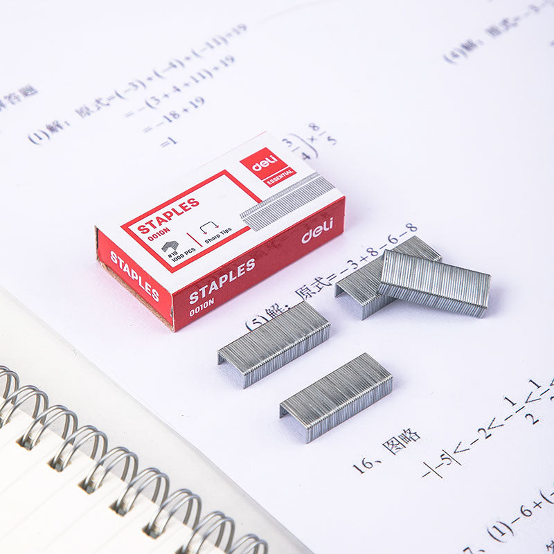 Deli Staples No.10 Silver 1000pack