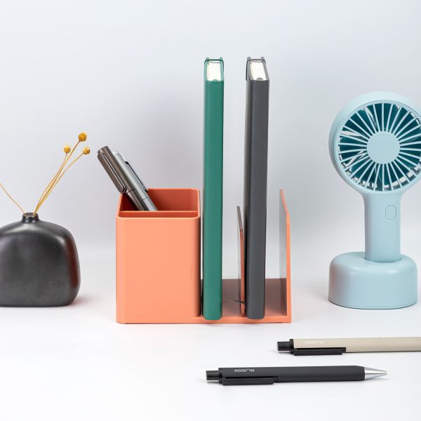 Deli Nusign Desk Organizer Set 120x155x96mm White