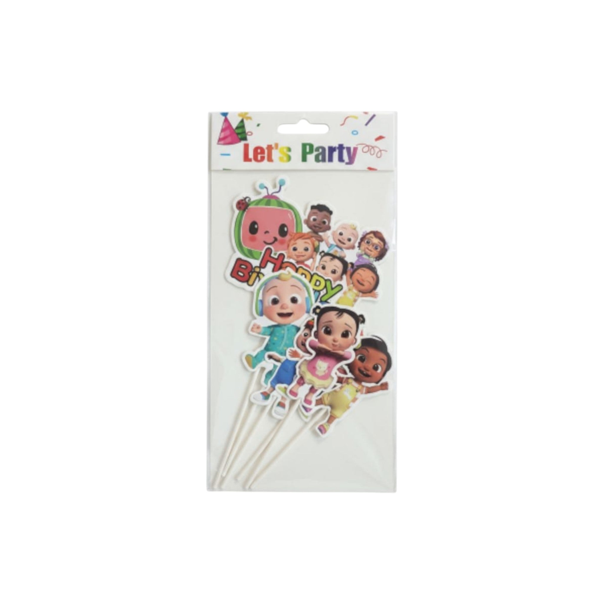 Disney Cake Toppers 6pc Set