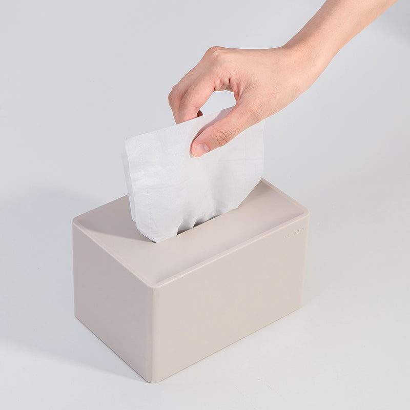 Deli Nusign Tissue Box White