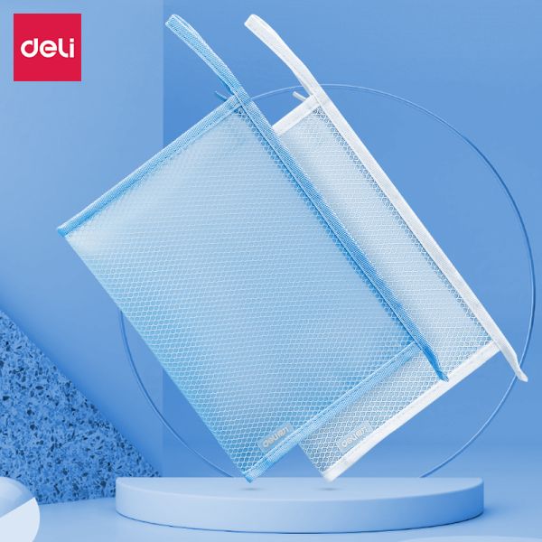 Deli A4 Zip Folder Bag