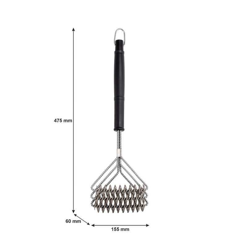 Regent Bristle Free Braai Grill Cleaning Brush Stainless Steel 71120