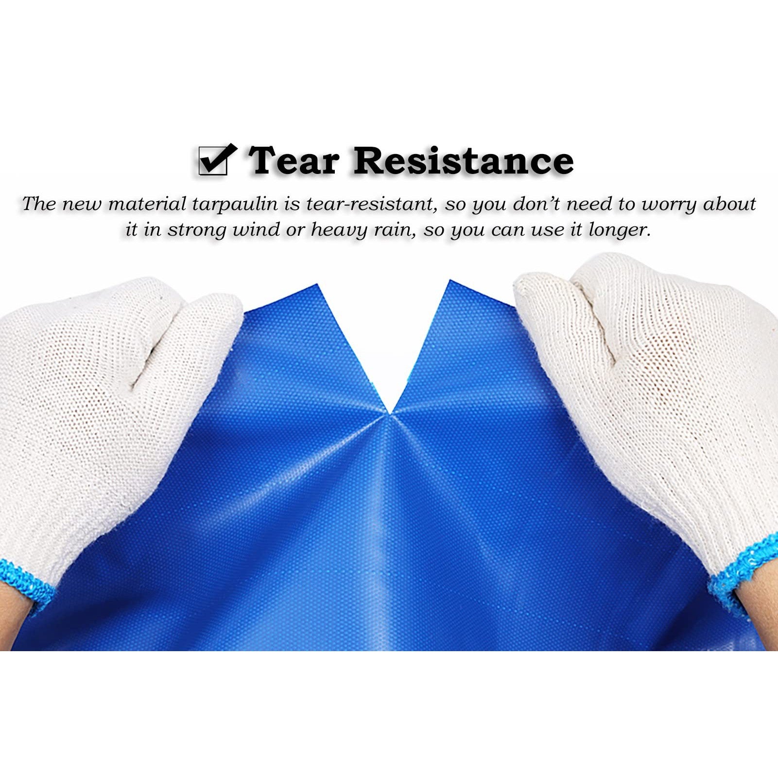 Tarpaulin 2mx3m 180gsm Light Duty All Purpose Waterproof Cover