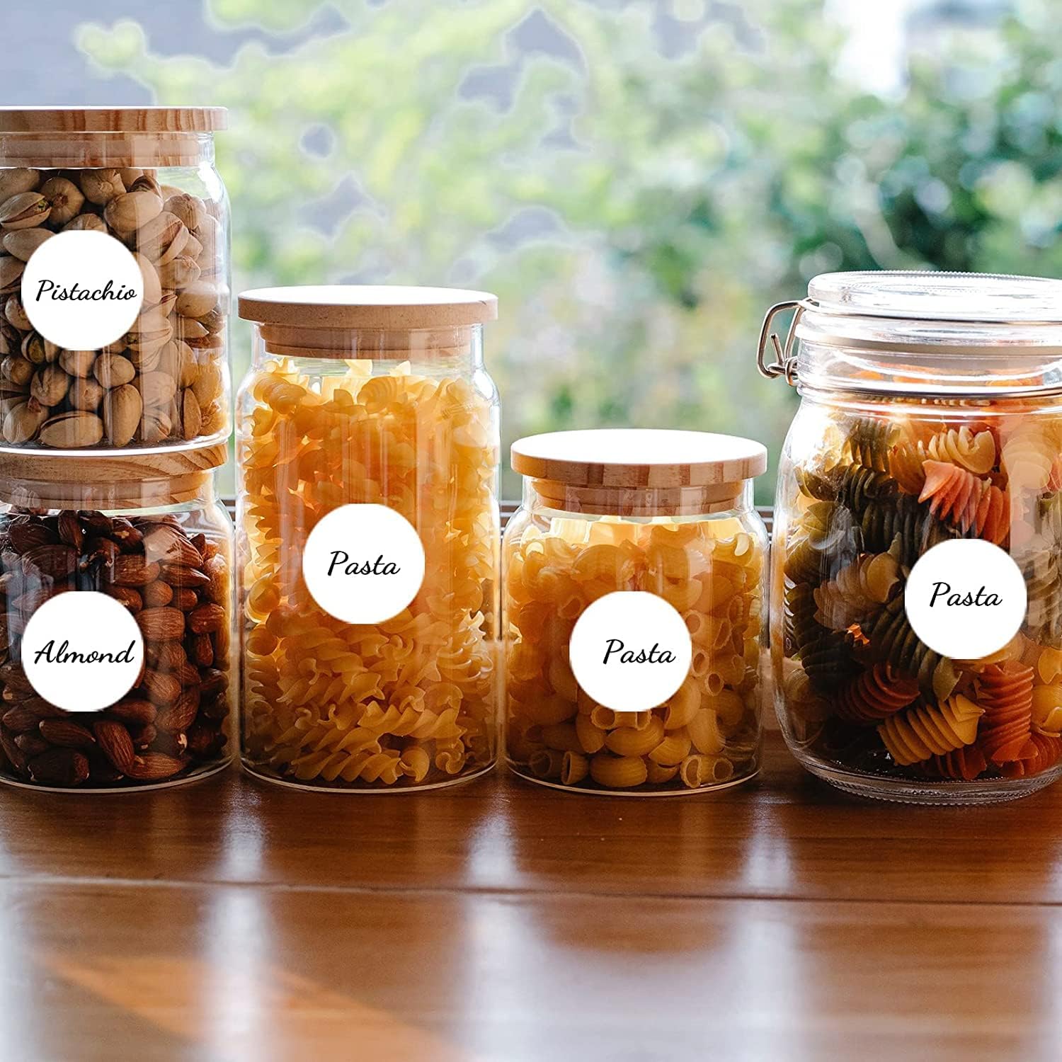 Auto Labels Stickers C32mm White Round 210pcs