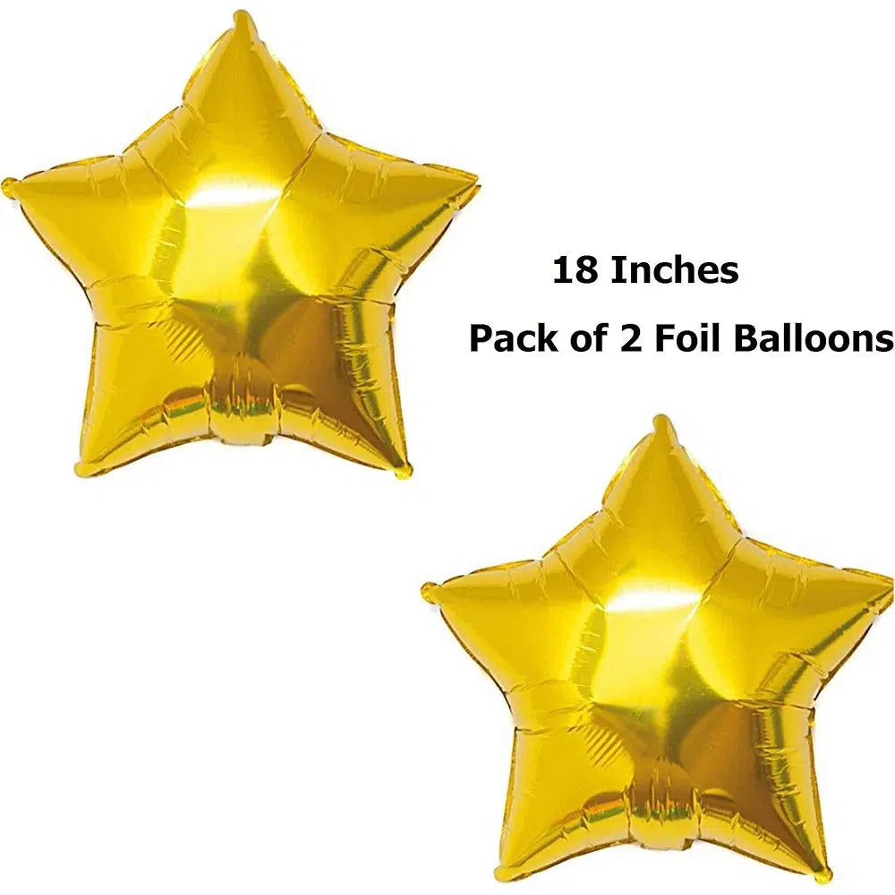 Happy Birthday Crown Foil Balloon Bouquet 5pc Set