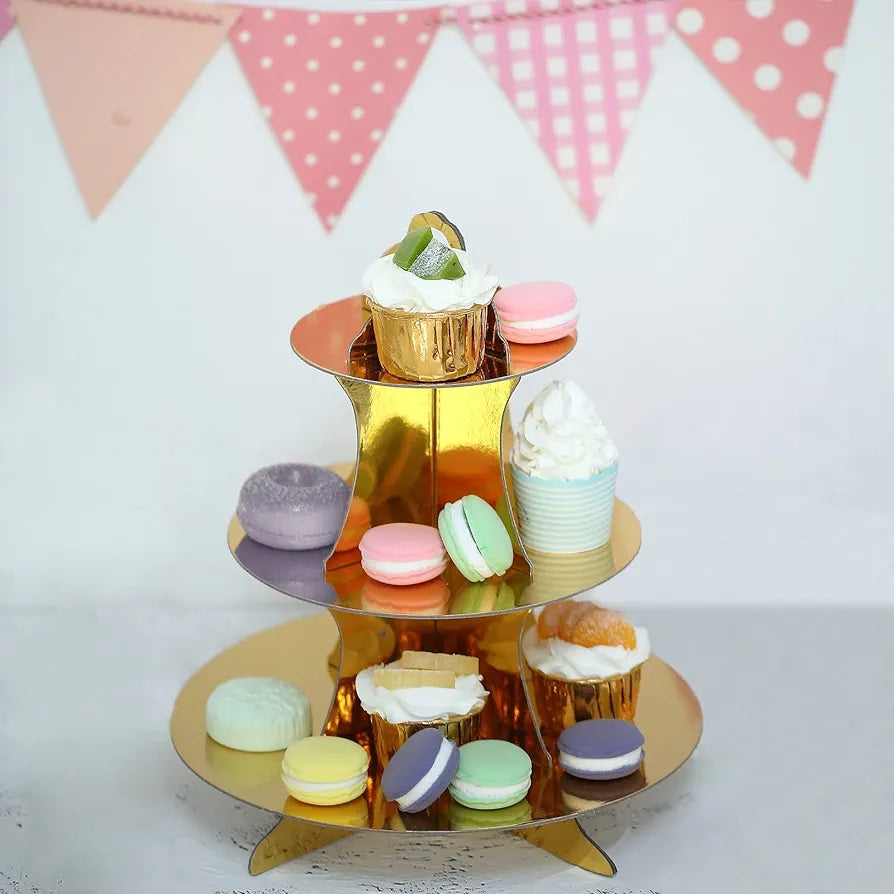 Carboard Cupcake Stand 3-Tier
