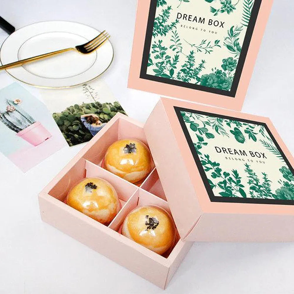 Disposable Mini Dessert Cupcake Dome Round with Base 7cm 10pack