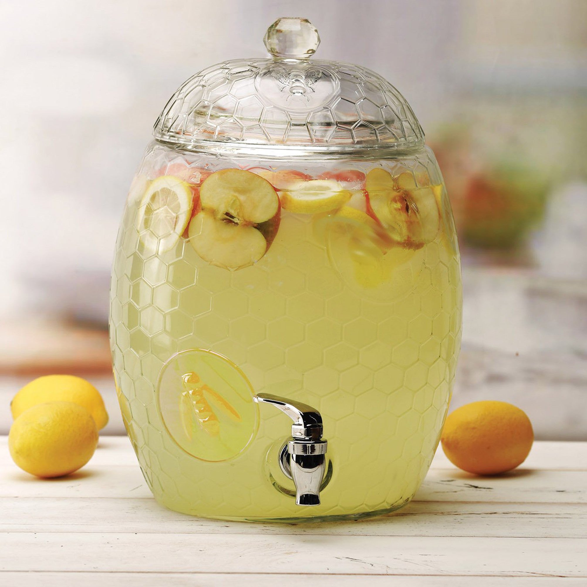 Beverage Dispenser Beehive 8L Glass