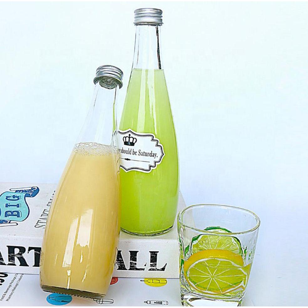 PVC Plastic Jar Bottle Teardrop Gold Lid