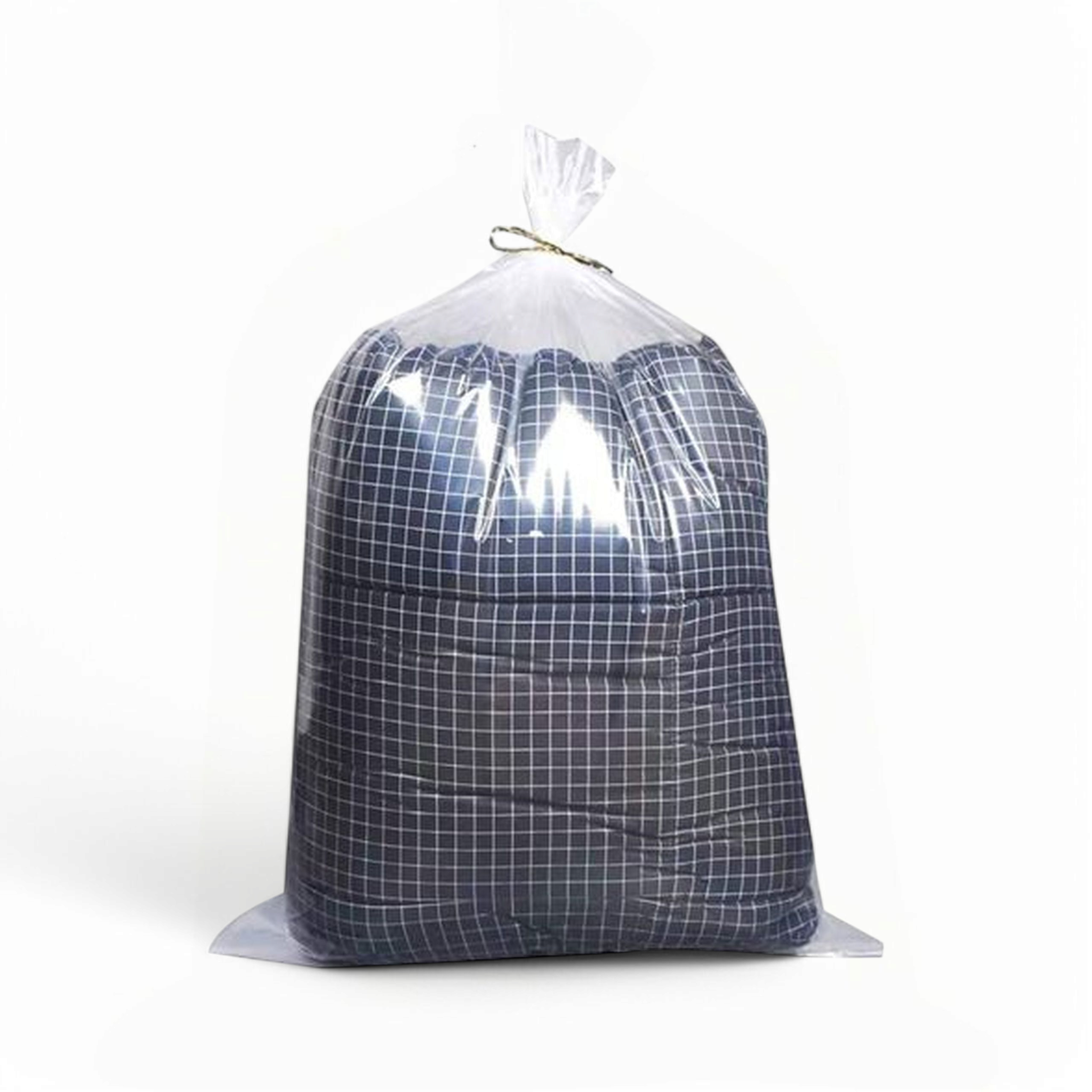 Bulk Packing Plastic Bag 550x1200mm 25mic Clear 100pack
