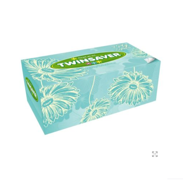 Twinsaver Spring Facial Tissues 3ply