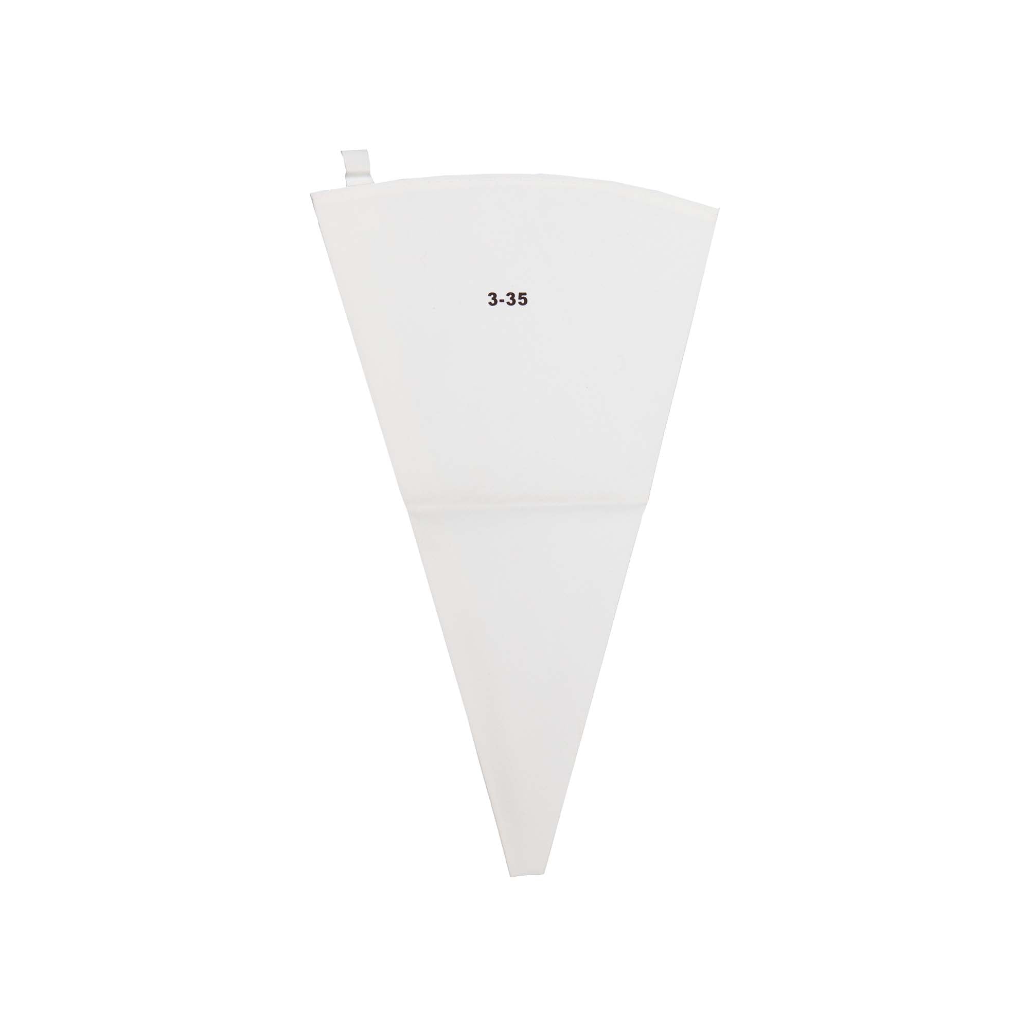 Essentials Cotton Piping Bag 3-35 White KG1464