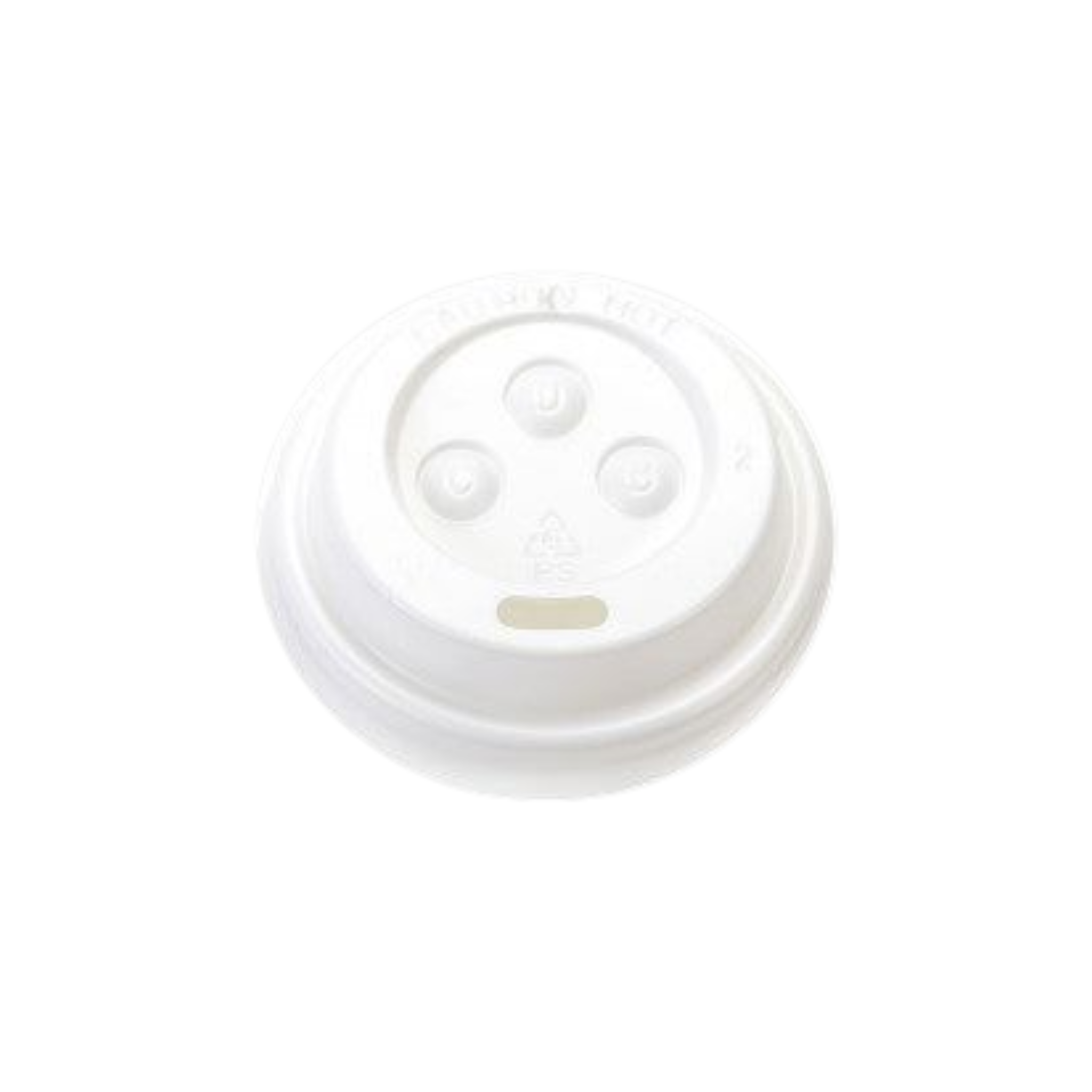 Disposable Sip Cup Lid White fits 350ml 10pack