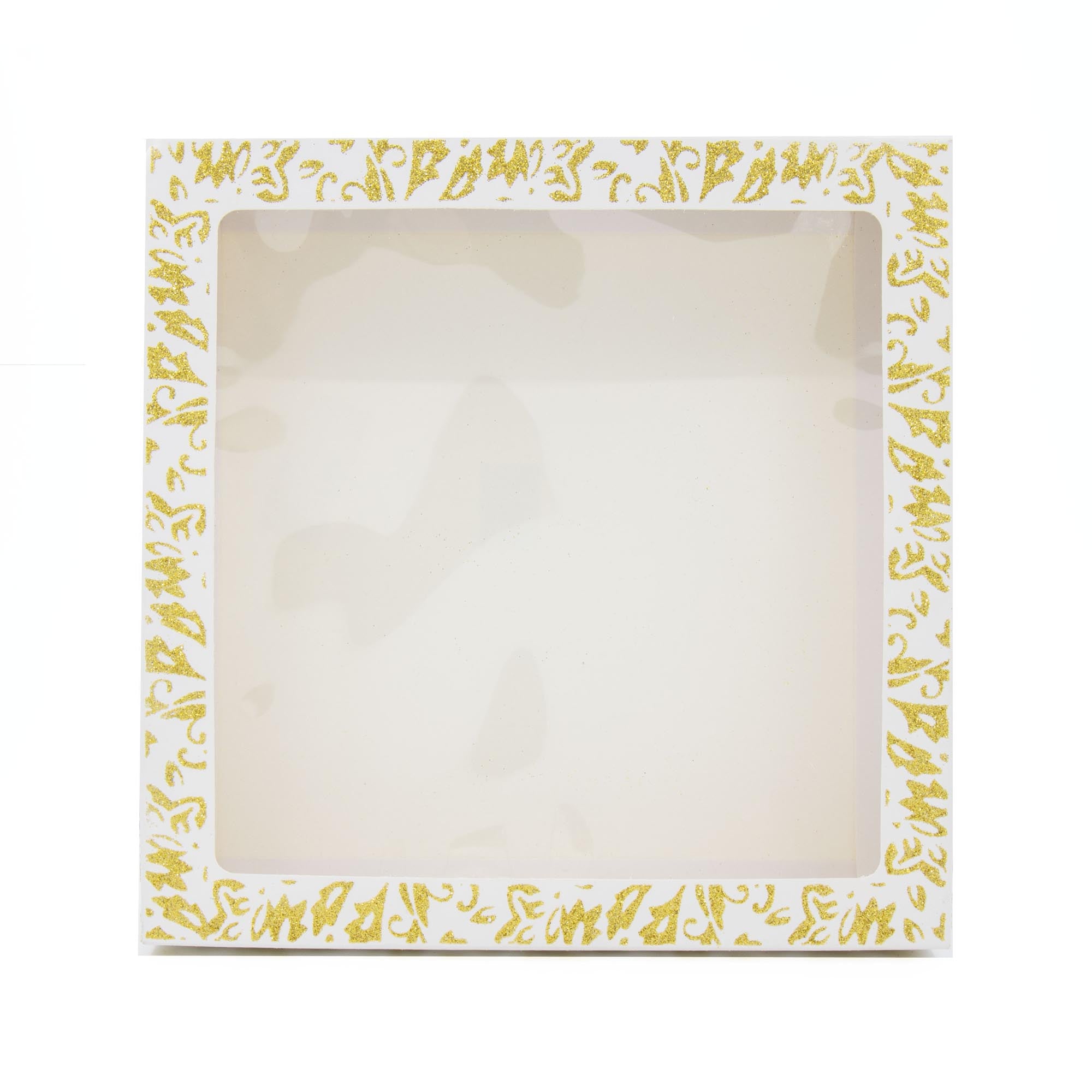 Gift Biscuit Paper Box 300g Square 12x12x4.5cm XPP251