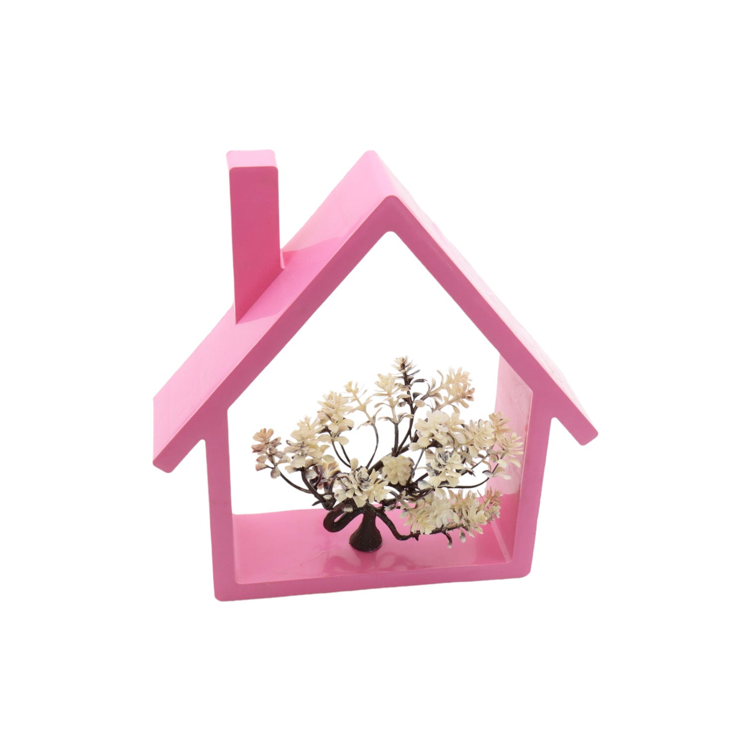 Nu Ware Plastic Flower Pot House Wall Mount