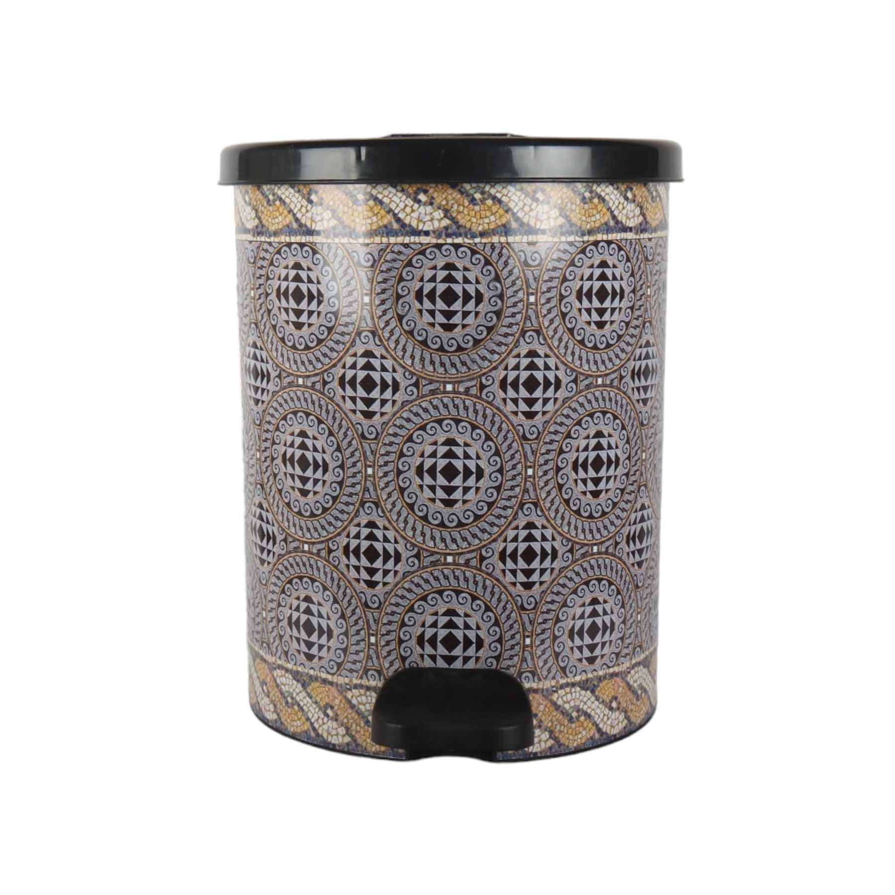 Nu Ware Go Clean Pedal Waste Bin Printed Large