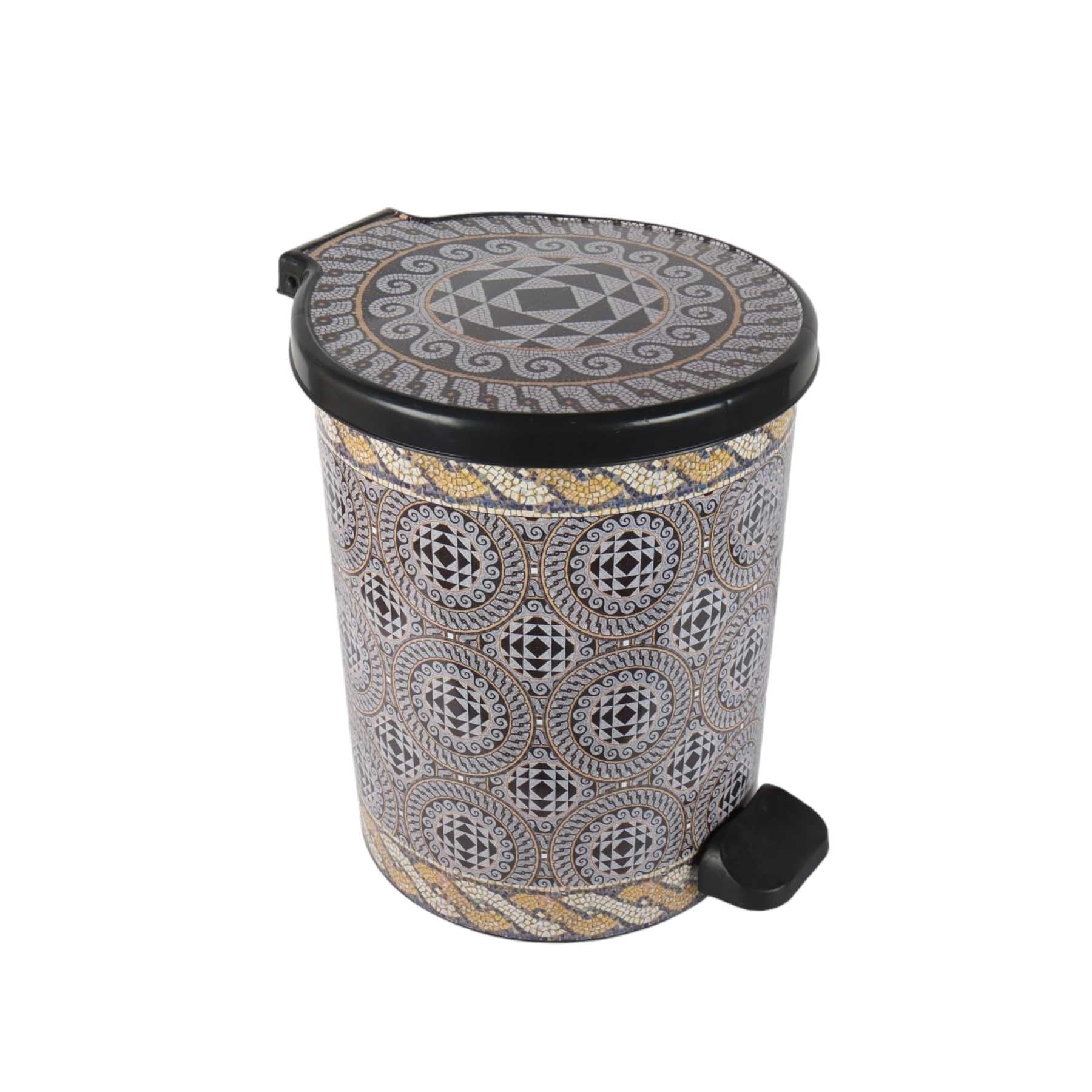 Nu Ware Go Clean Pedal Waste Bin Printed Large