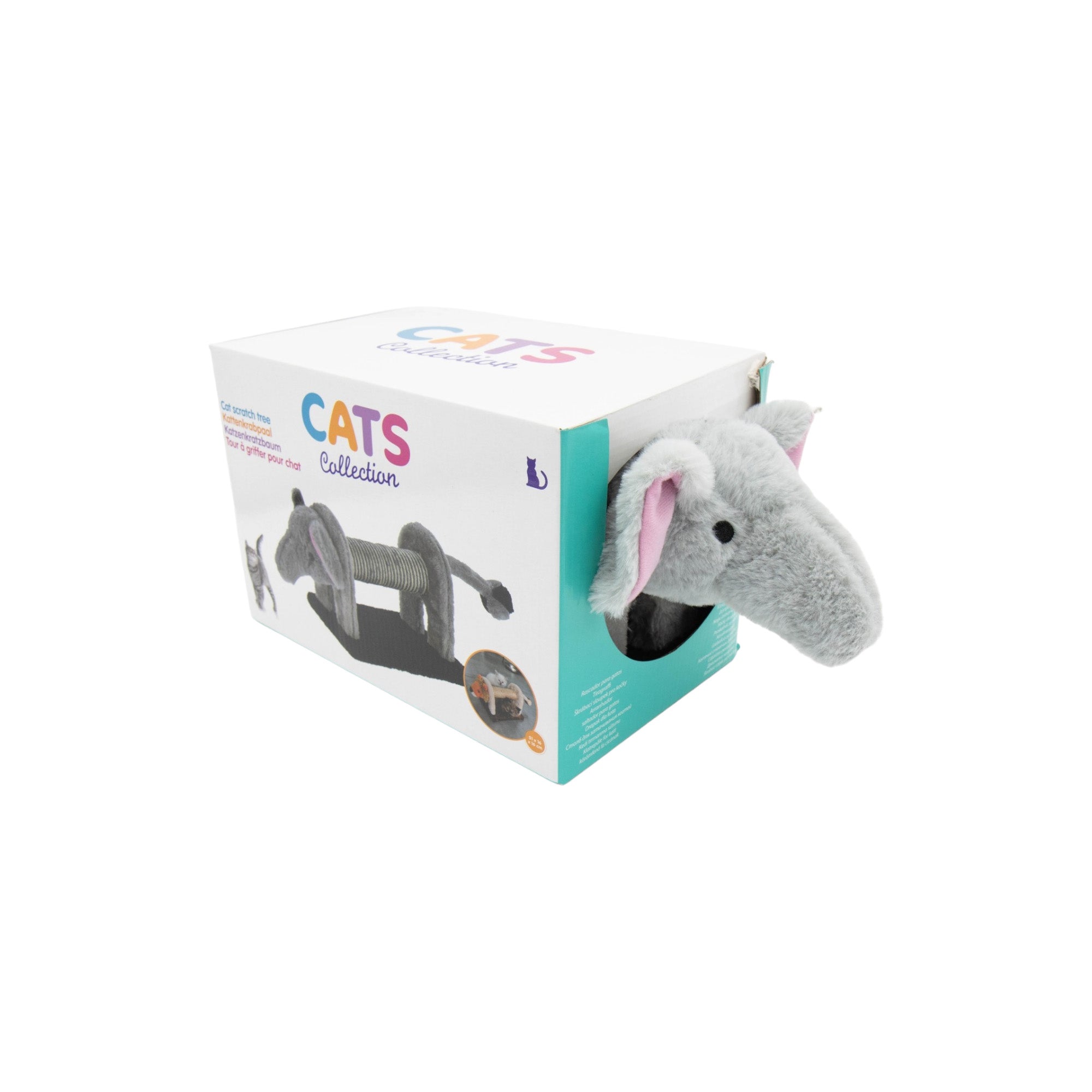 Elephant Shaped Pet Cat Scratcher 21294
