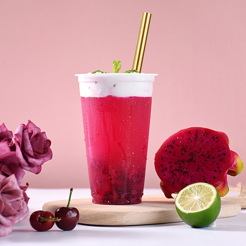 Stainless Steel Straws 7mmx22.5cm with Brush 11pack